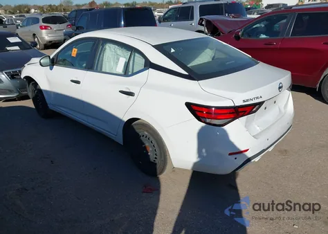 2024 Nissan Sentra S Xtronic Cvt z USA, uszkodzony, nr VIN 3N1AB8BV2RY299020